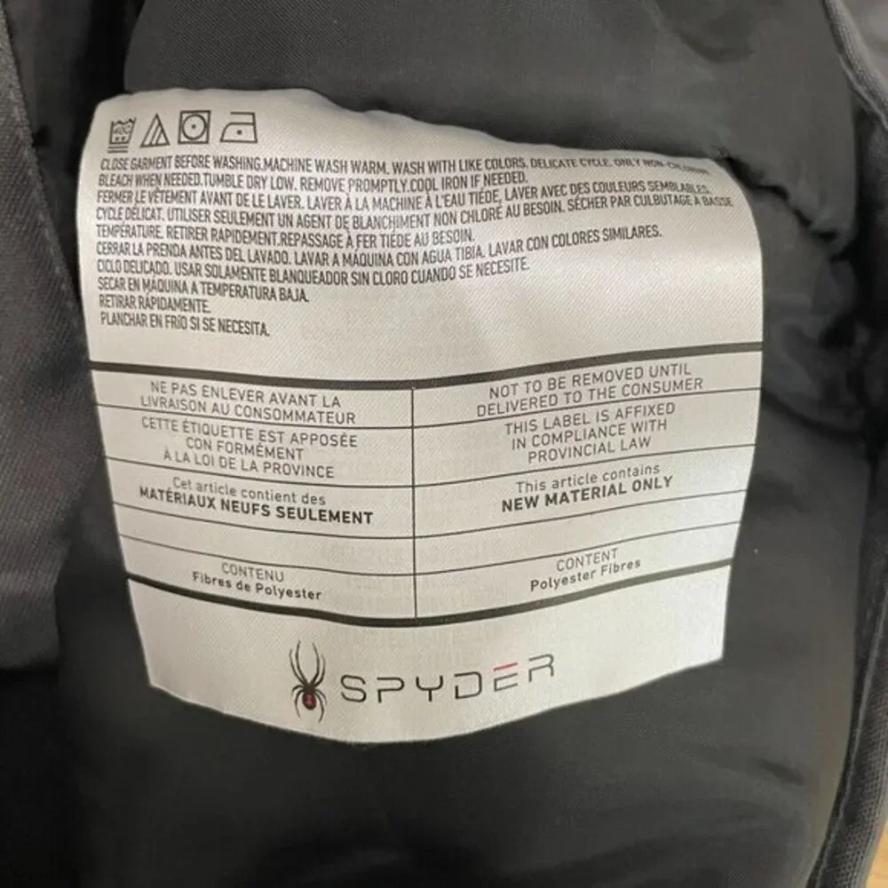 NEW Spyder Boys HydroWeb Hooded Parka Jacket XL‎ 14/16 Gray Waterproof $199
